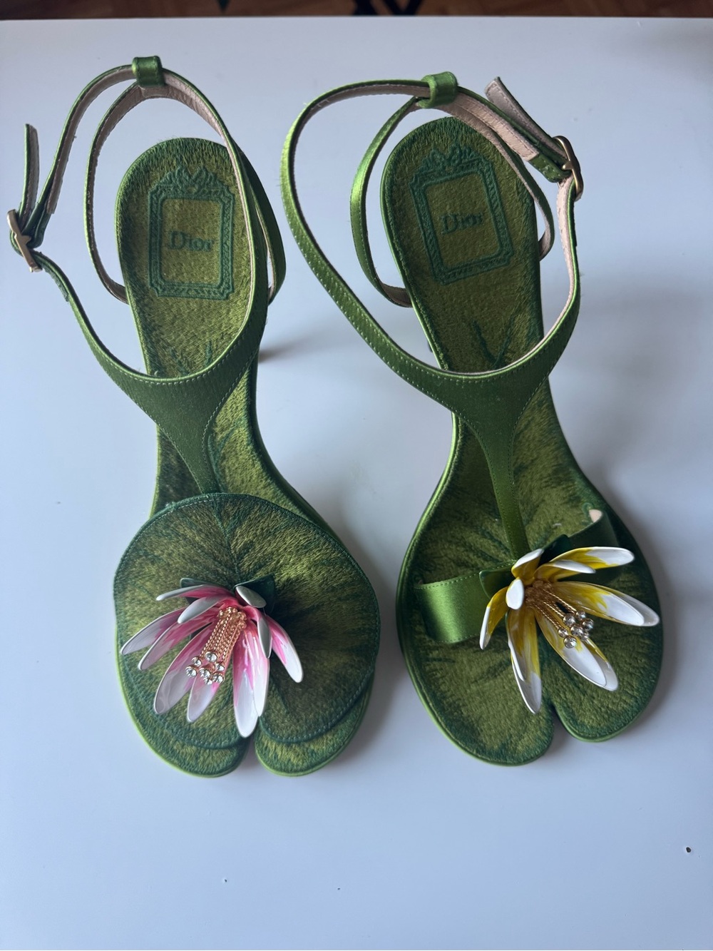 Dior Nymphéas Heeled Sandal